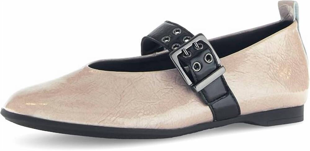 NEW GABOR women's mary jane flat shoe in oasi/schwartz